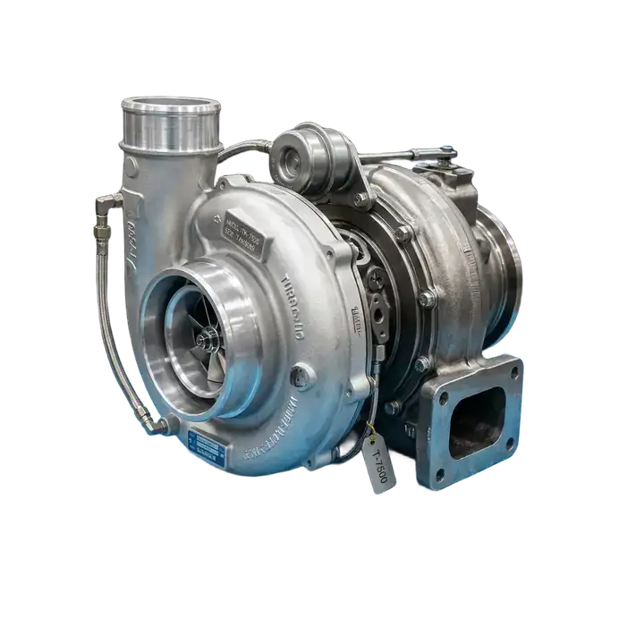 Complex brake caliper isolated on pure white background for B2B catalog background removed 6