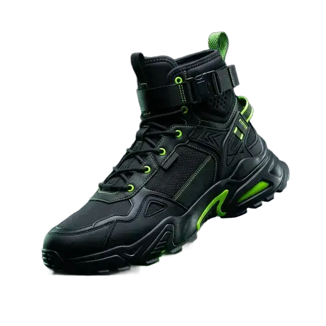 Sneaker background removal preserving complex shoelace details background removed 4